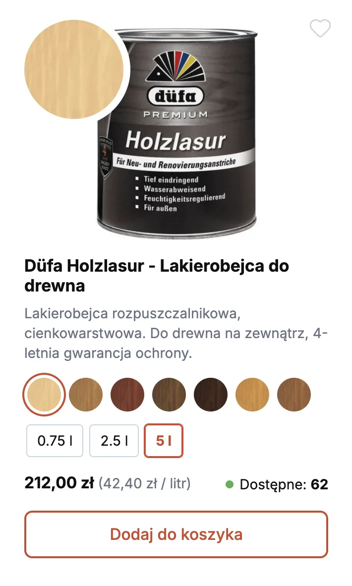 Product card concept 2 in Figma